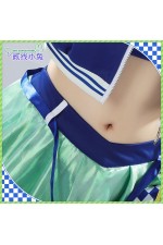 2XXT Cosplay Uma Musume Pretty Derby Matikanetannhauser Blue Turbulence Cheerleading Uniform Cosplay Costume